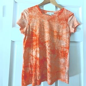 Michael Kors scoop neck tie-dye t-shirt